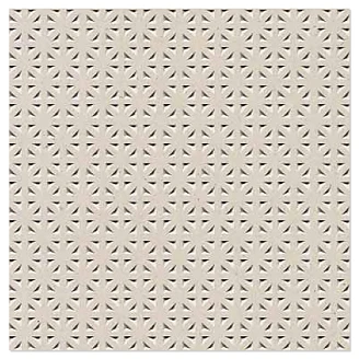 Novoceram Gulvflis Standard Blanc Creme Pointe De Diamant Matt 30x30 cm