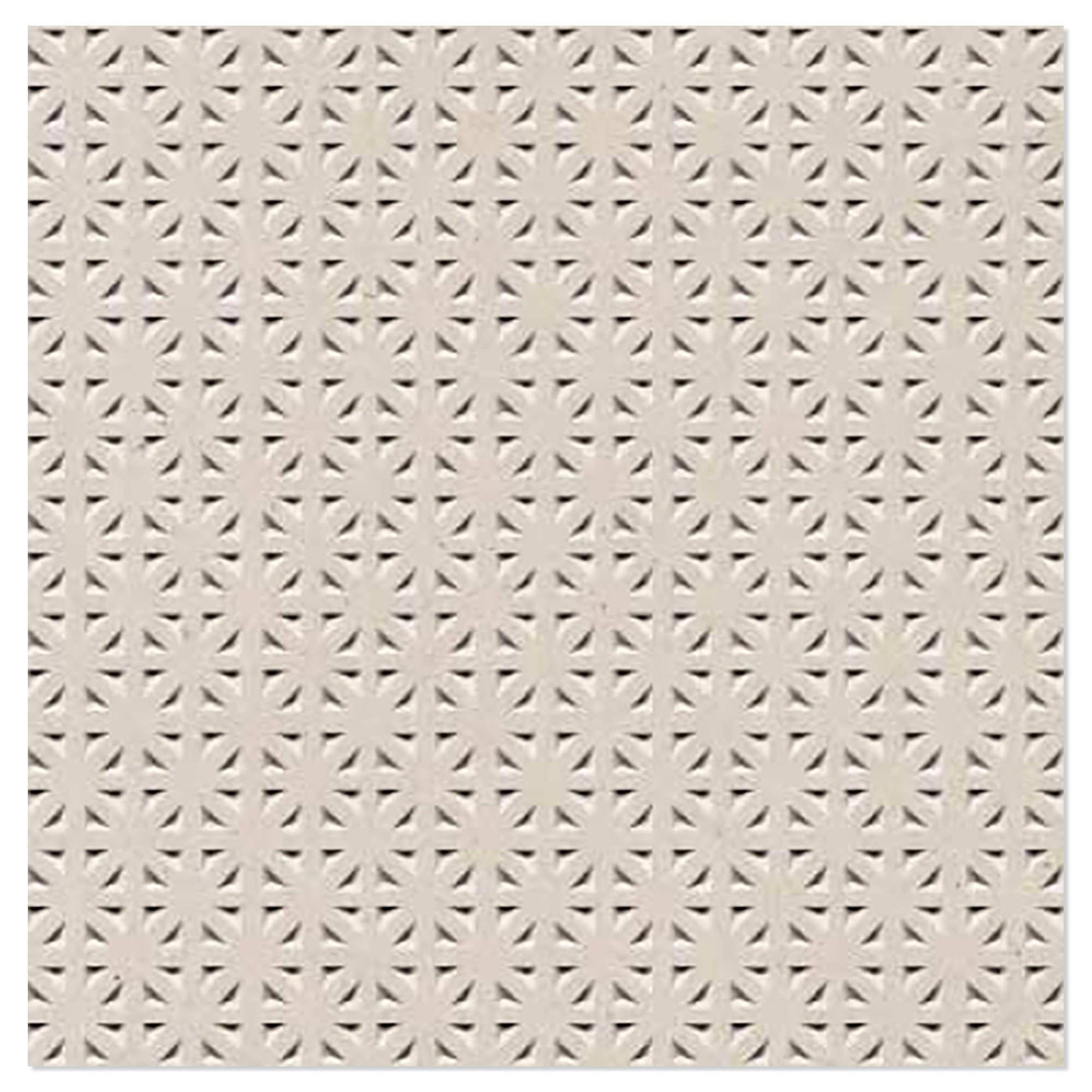 Novoceram Gulvflis Standard Blanc Creme Pointe De Diamant Matt 30x30 cm