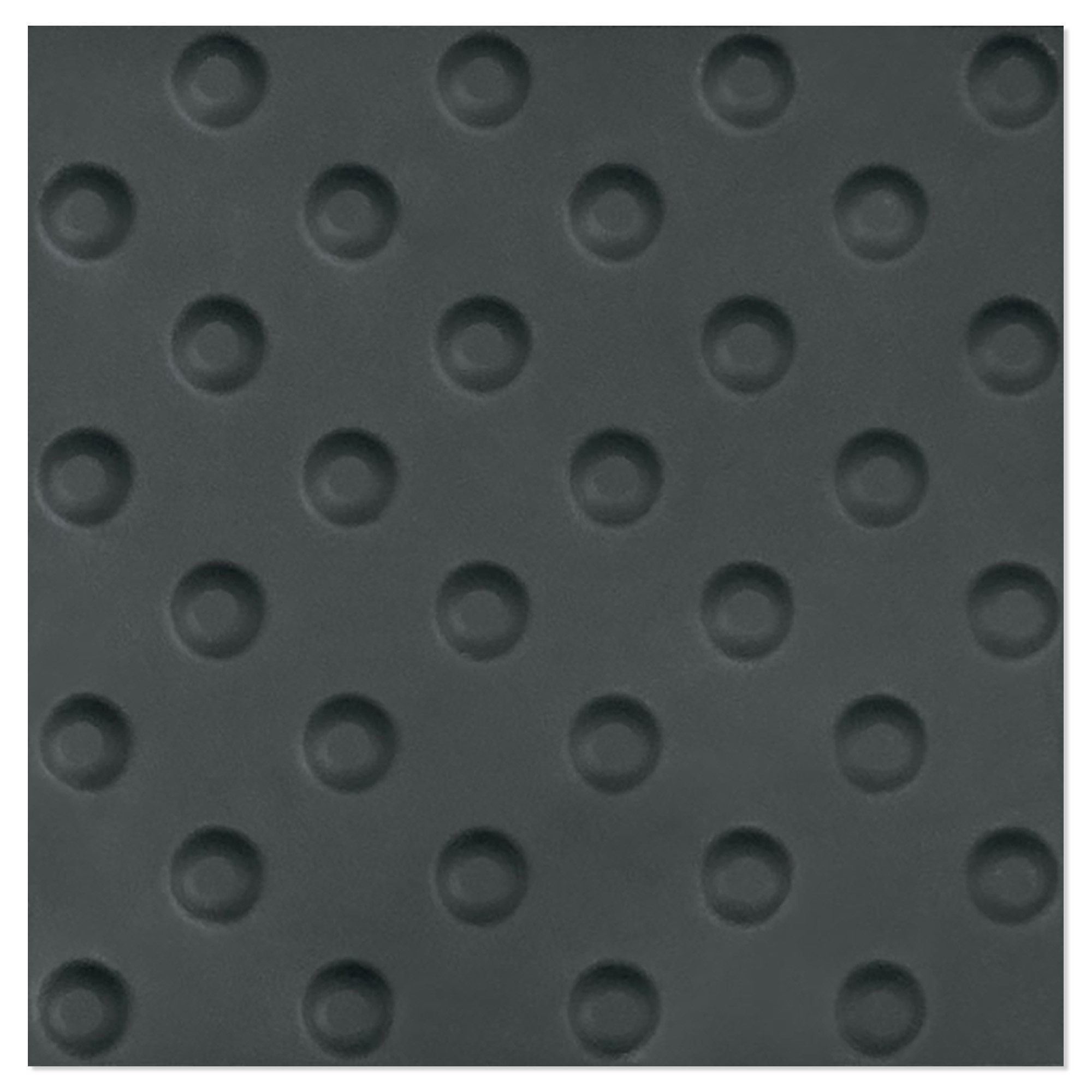 Novoceram Taktil Plate Noir Matt 30x30 cm