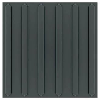 Novoceram Taktil Plate Noir Matt 30x30 cm