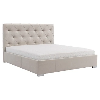 Sengeramme <strong>Flexon</strong>  Beige med Oppbevaring 160x200 cm