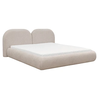 Sengeramme <strong>Nolven</strong>  Beige uten Oppbevaring 180x200 cm