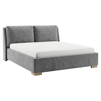 Sengeramme <strong>Monvik</strong>  Hvit med Oppbevaring 140x200 cm