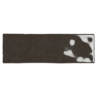 Veggflis <strong>Amalia</strong>  Svart Blank 7x20 cm