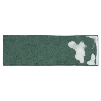 Veggflis <strong>Amalia</strong>  Grønn Blank 7x20 cm