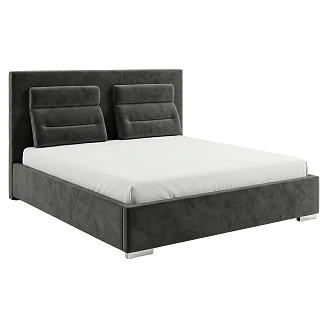 Sengeramme <strong>Portel</strong>  Svart uten Oppbevaring 140x200 cm