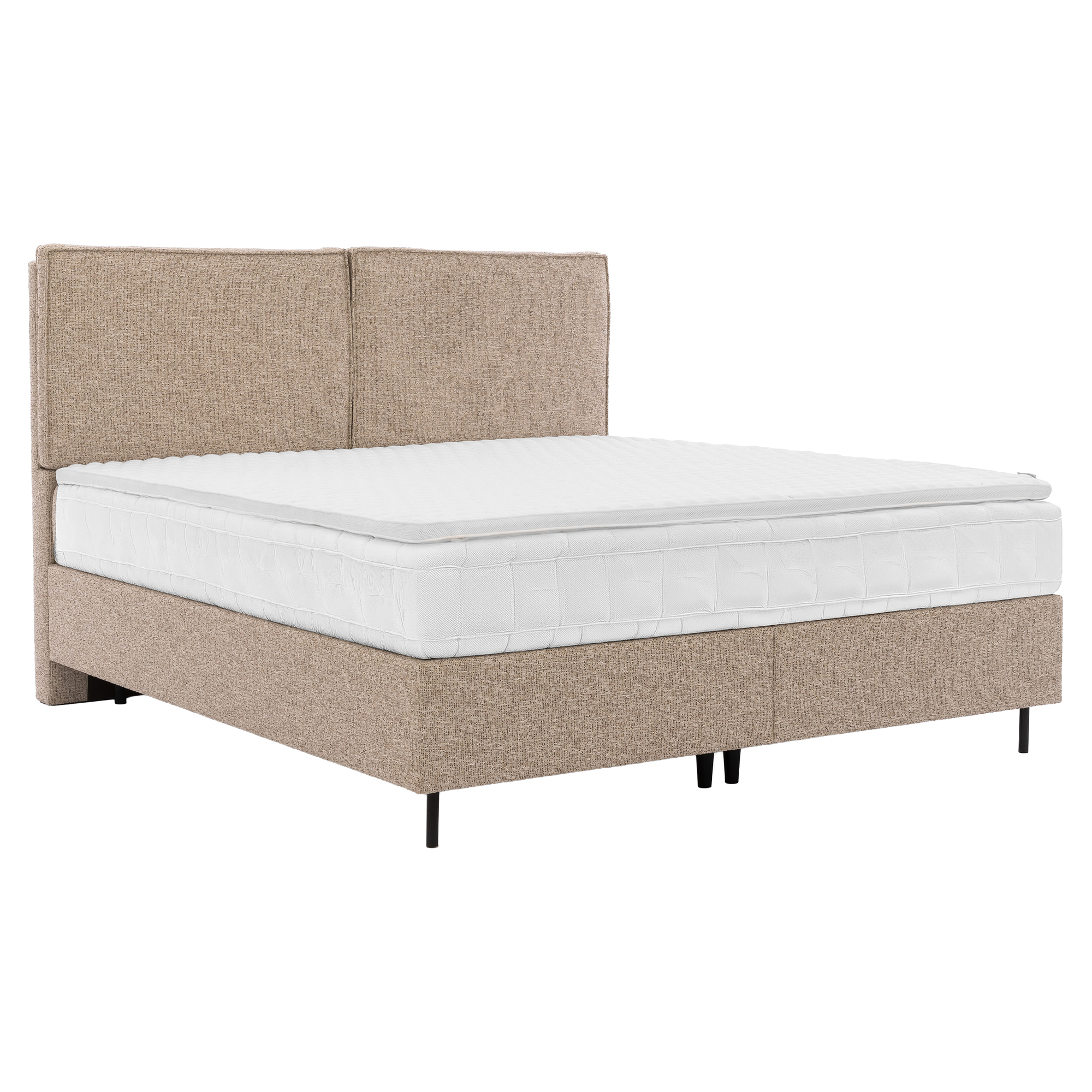 Sengeramme Avel Balance Beige med Oppbevaring 160x200 cm