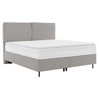 Sengeramme <strong>Avel</strong>  Balance Lysegrå med Oppbevaring 140x200 cm