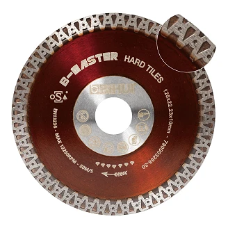 B-Master Diamantklinge for Fliser og Granittkeramikk 125 mm