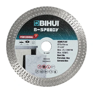 B-Speedy Diamantklinge for Fliser og Granittkeramikk 76 mm