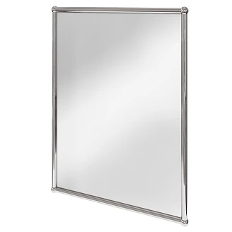 Burlington Rektangulær Speil 50x70 cm Krom