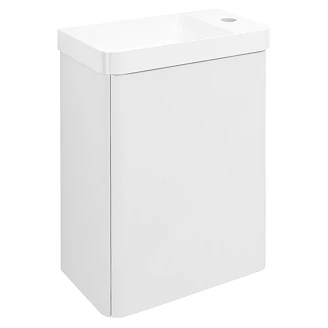 Servantskap Kiko Hvit Blank 40 cm med Servant Hvit