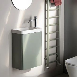 Servantskap Kiko Verde 40 cm med Servant Hvit