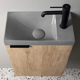 Servant Laro Grå Halvblank 40 cm