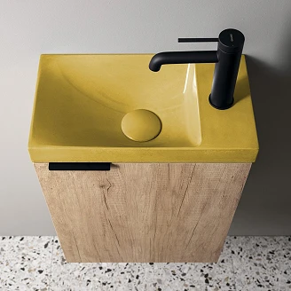 Servant Laro Gul Halvblank 40 cm