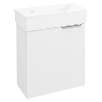 Servantsskap Lunelle Hvit 47 cm med Servant Hvit