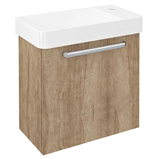 Servantsskap Lunelle Alabama Ek 55 cm med Servant Hvit