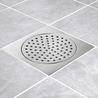 Gulvslukrist Classic 197 mm Krom Blank U/U