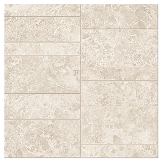 Unicomstarker Mosaikk Gulvflis Blooming Stone Sunny Beige Matt 30x30 cm