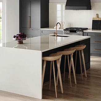 Cosentino Målbestilt Benkeplate Silestone Linen Polerad, 2 cm