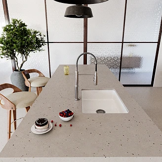 Cosentino Målbestilt Benkeplate Silestone Concrete Pulse Matt, 3 cm