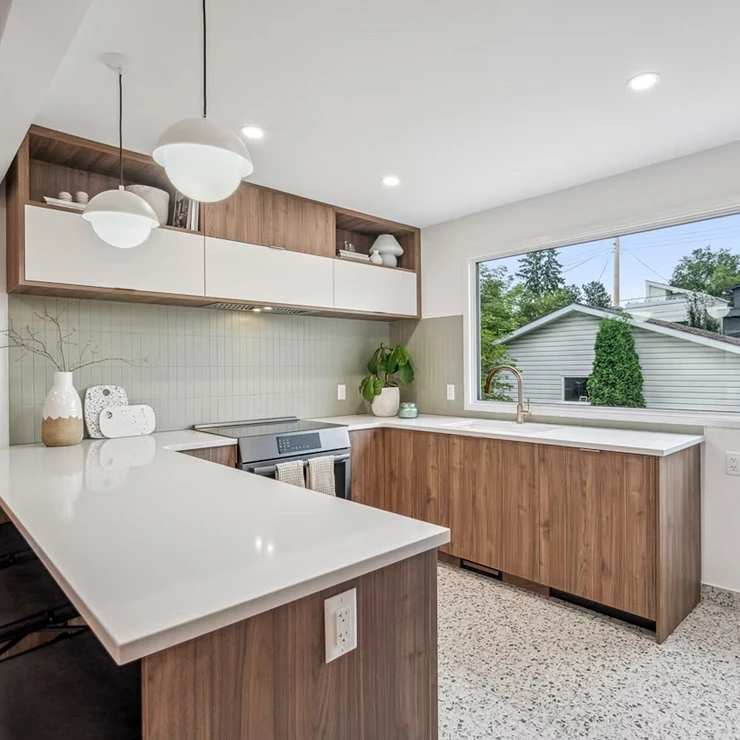 Cosentino Målbestilt Benkeplate Silestone Miami White 17 Polerad, 3 cm