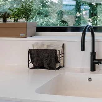 Cosentino Målbestilt Benkeplate Silestone Miami White 17 Matt, 2 cm