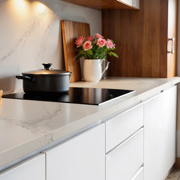 Cosentino Målbestilt Benkeplate Silestone Bronze Rivers Polerad, 2 cm