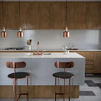 Cosentino Målbestilt Benkeplate Silestone Desert Silver Polerad, 1.2 cm