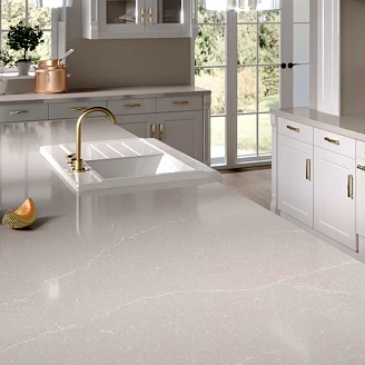 Cosentino Målbestilt Benkeplate Silestone Desert Silver Matt, 2 cm