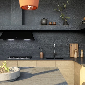 Cosentino Målbestilt Benkeplate Silestone RAW G Matt, 1.2 cm
