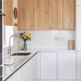 Cosentino Målbestilt Benkeplate Silestone Ethereal Glow Polerad, 1.2 cm