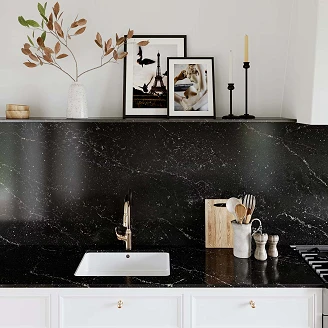 Cosentino Målbestilt Benkeplate Silestone Romantic Ash Polerad, 1.2 cm
