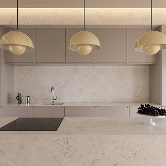 Cosentino Måltilpasset Veggplate Dekton Evok Matt, 0.8 cm