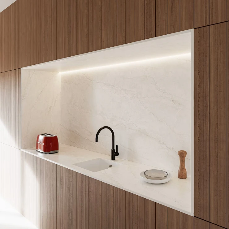 Cosentino Målbestilt Benkeplate Dekton Thala Matt, 1.2 cm