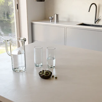 Cosentino Målbestilt Benkeplate Dekton Nacre Teksturert Velvet, 1.2 cm