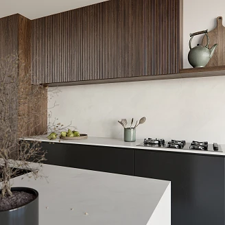 Cosentino Måltilpasset Veggplate Dekton Albarium Matt, 0.8 cm