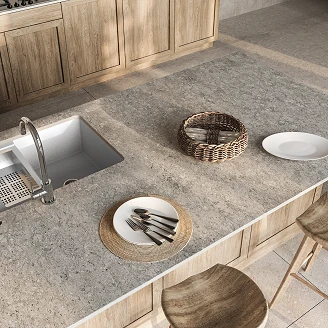 Cosentino Målbestilt Benkeplate Dekton Grigio Matt, 1.2 cm
