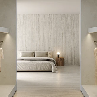 Cosentino Måltilpasset Veggplate Dekton Trevi Teksturert Matt, 0.8 cm