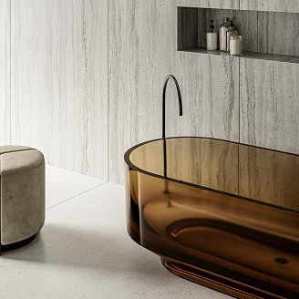 Cosentino Målbestilt Benkeplate Dekton Trevi Teksturert Matt, 1.2 cm