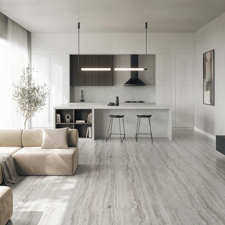 Cosentino Målbestilt Benkeplate Dekton Trevi Teksturert Matt, 2 cm