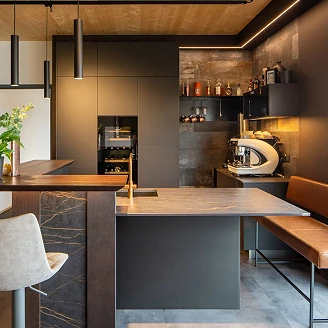 Cosentino Måltilpasset Veggplate Dekton Laurent Teksturert Matt, 0.8 cm