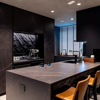 Cosentino Målbestilt Benkeplate Dekton Laurent Teksturert Matt, 1.2 cm