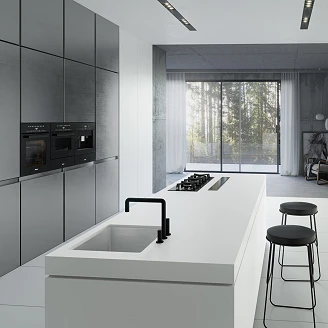 Cosentino Måltilpasset Veggplate Dekton Uyuni Matt, 0.8 cm