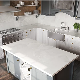 Cosentino Måltilpasset Veggplate Dekton Helena Polerad, 0.8 cm