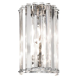 Kichler Vegglampe Crystal Skye Krom