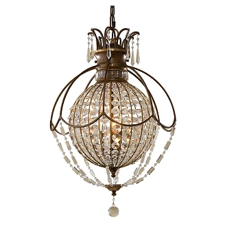 Feiss Hengende Lampe Trio Bellini Oksidert Bronse