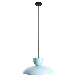 Hengende Lampe <strong>Milda</strong>  Mørk Babyblå