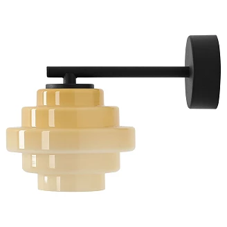 Vegglampe <strong>Ylmo</strong>  Nøttebrun