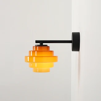 Vegglampe <strong>Ylmo</strong>  Honninggul